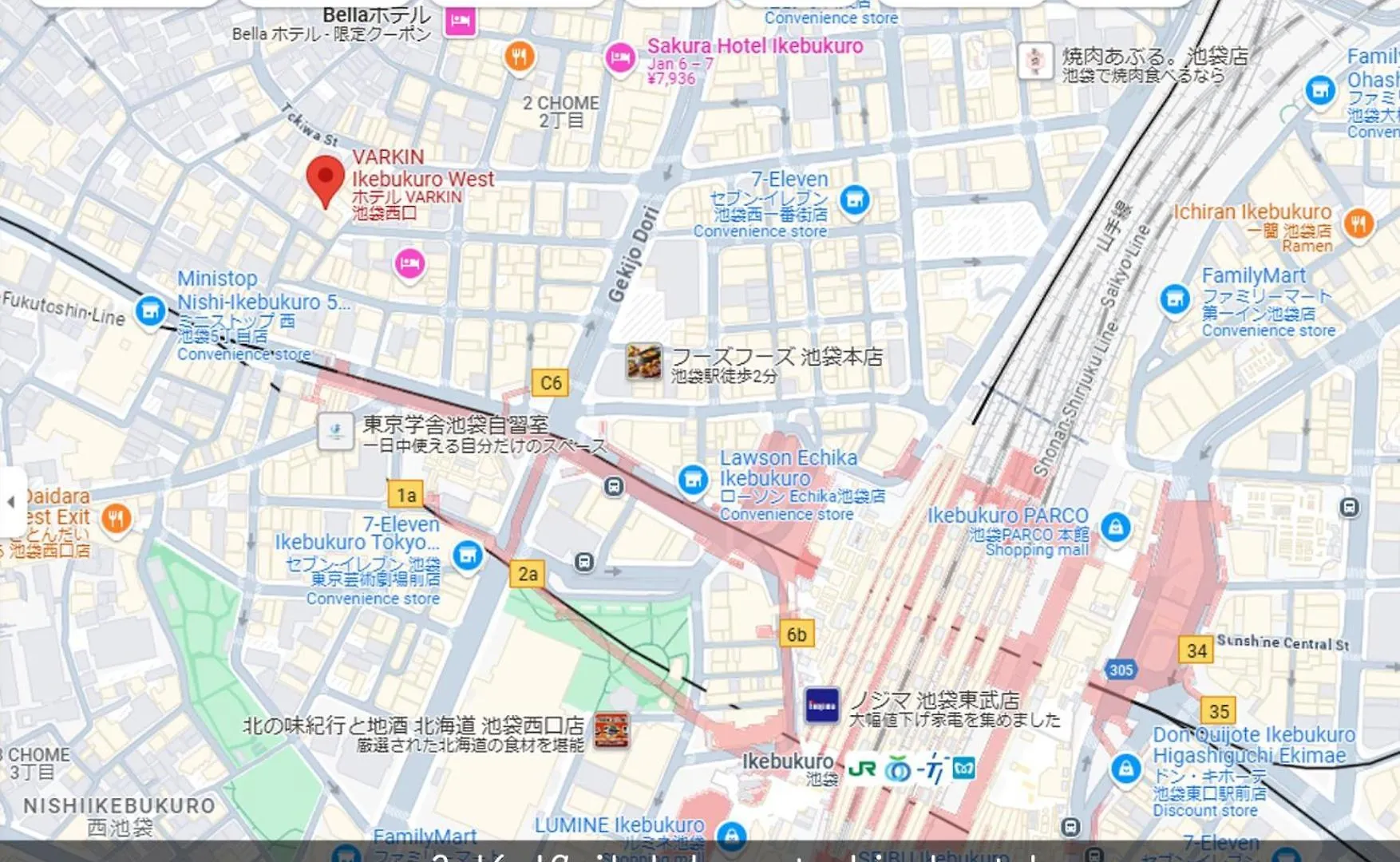 Hotel Varkin Ikebukuro Nishiguchi Tokyo